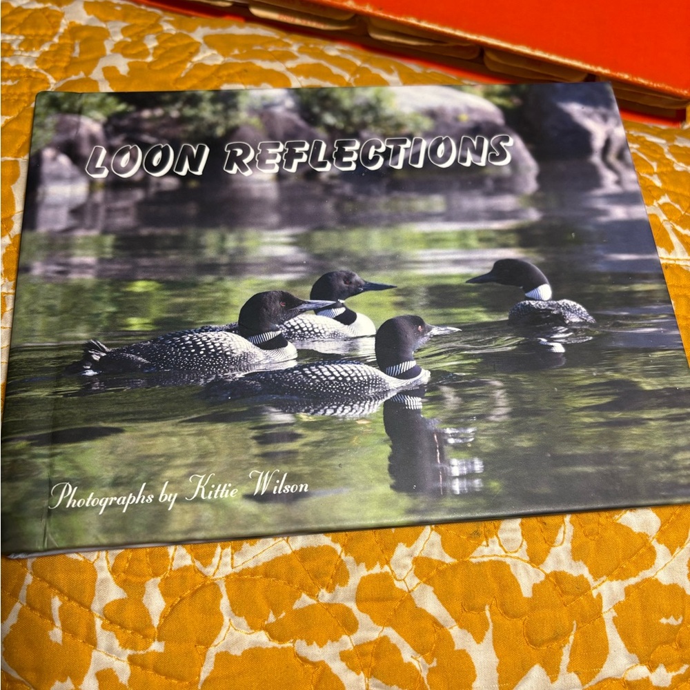 Signed Loon Reflections Photo Book